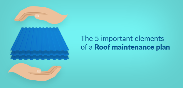 What does roof maintenance include