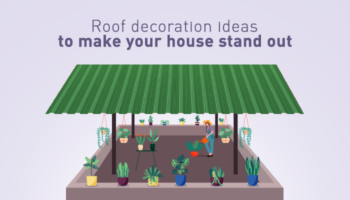 Roof decoration ideas