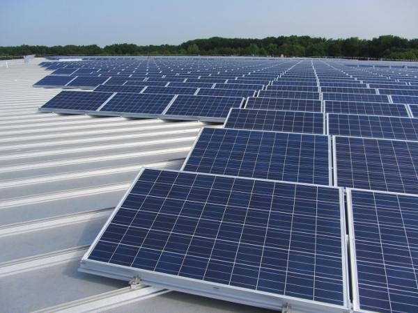 Installing solar panels on metal roof